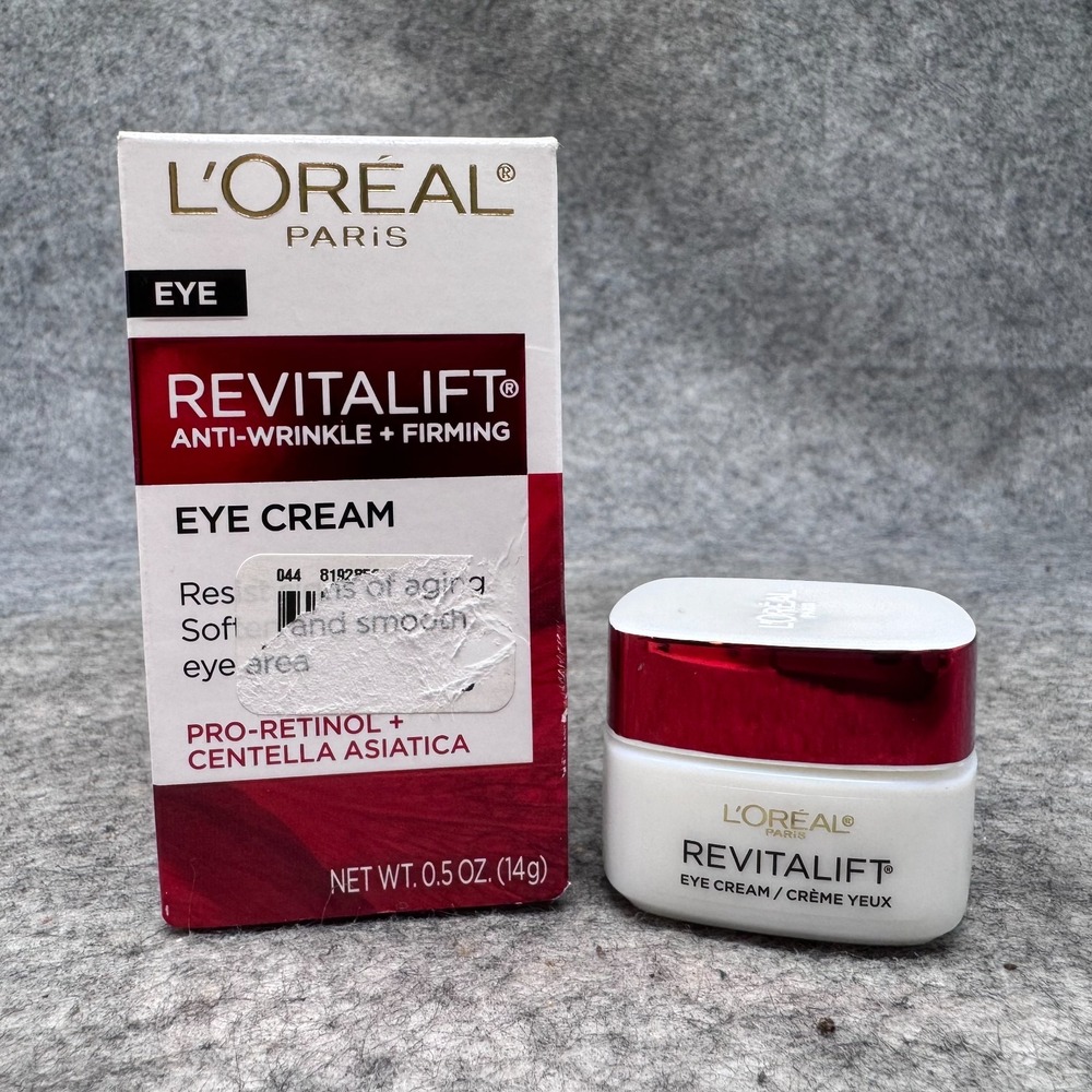 L'Oreal Revitalift Eye Cream Anti-Wrinkle + Firming 0.5fl.oz./14g NEW IN BOX